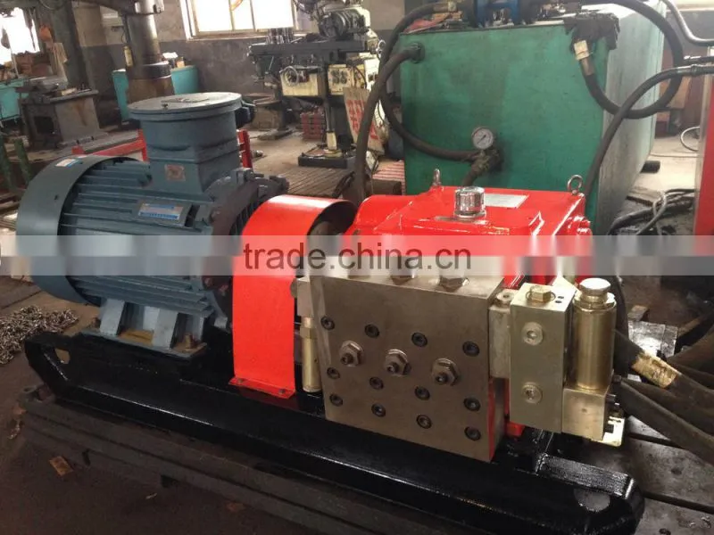 hydraulic emulsion pump station for mining support prop