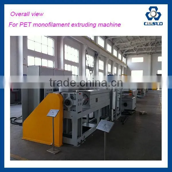 PLASTIC MONOFILAMENT EXTRUDING MACHINE,PE MONOFILAMENT MAKING MACHINE ,plastic filament extruding machine