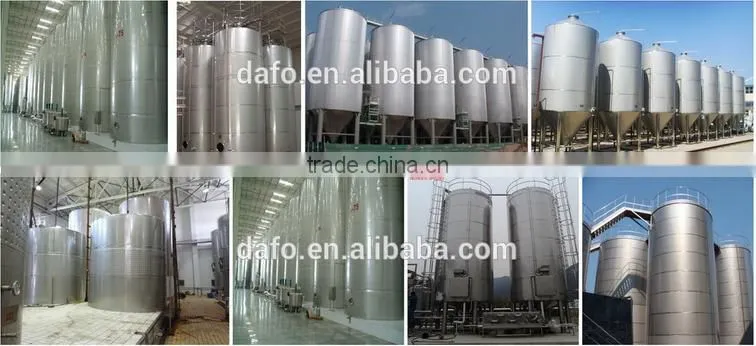 Stainless steel dimple cooling jacket wine tanks