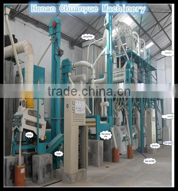 low price high efficiency 30MT Per day wheat flour milling line