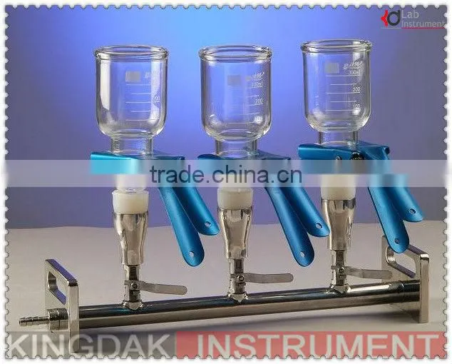 3-branch SUS Manifolds Vacuum Filtration Vacuum Filtration