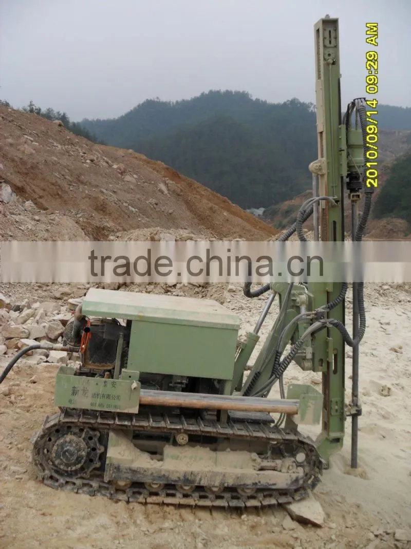 D100YA2 rotary DTH drilling rig for mine exploitation