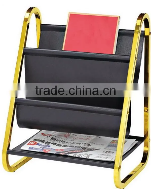 Hotel display rack for magazine
