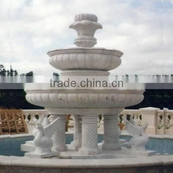 China granite water fountain bases