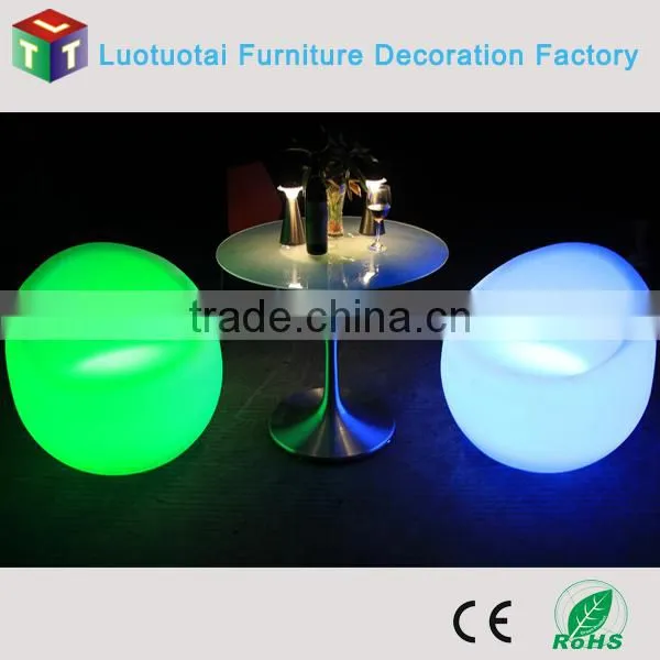 Modern Hotel Nightclub Bar Illuminated LED Sofa LED Chair