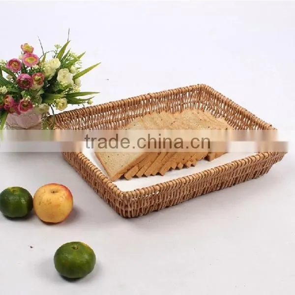 flat wicker basket wholesale