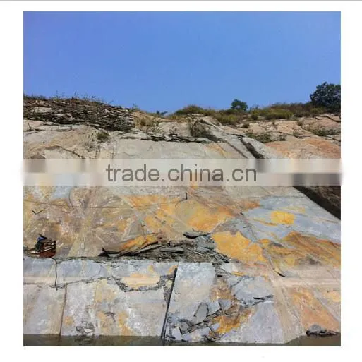 2014 hot selling natural rough edge square elegant slate coaster for tableware and kitchenware