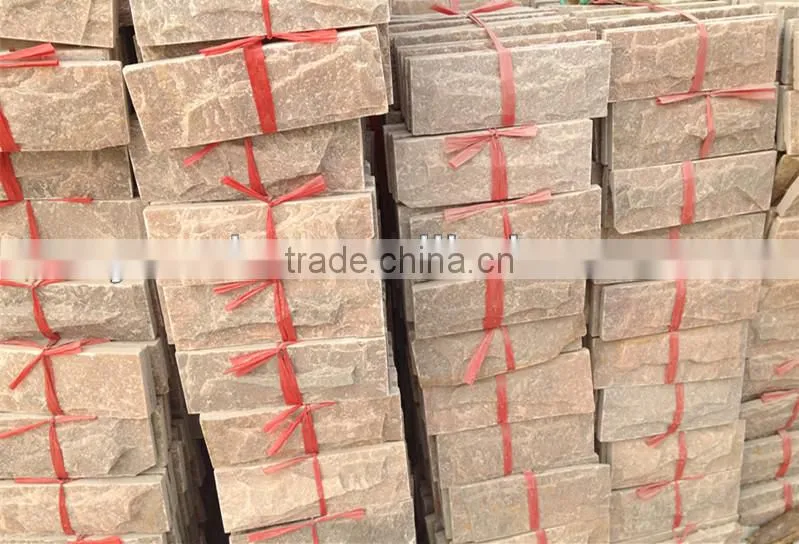 The mushroom stone of wall stone,the building stone,slate