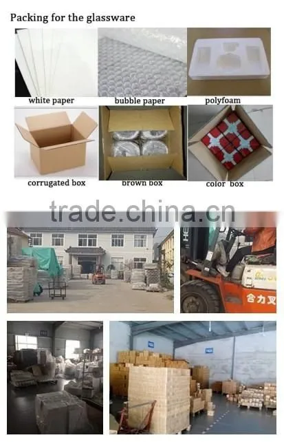 Colored Decorative design glass cock handicrafts home decor