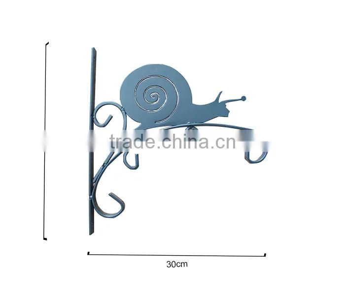 Plant Wall Bracket, Snail Shape Design