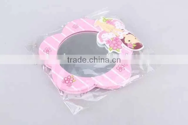 Cartoon human shaped EVA mirror creative design flower/crown shaped mirror
