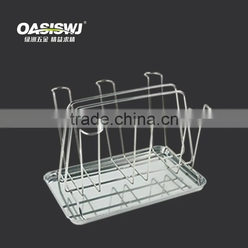 kitchen rack factory Metal Glass Cup Holder