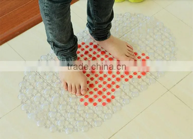 Durable promotional bottom price pvc anti-slip bathtub mat