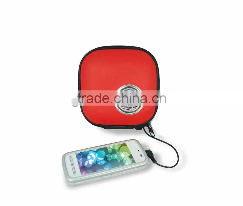 popular outdoor portable mini mobile phone speaker bag