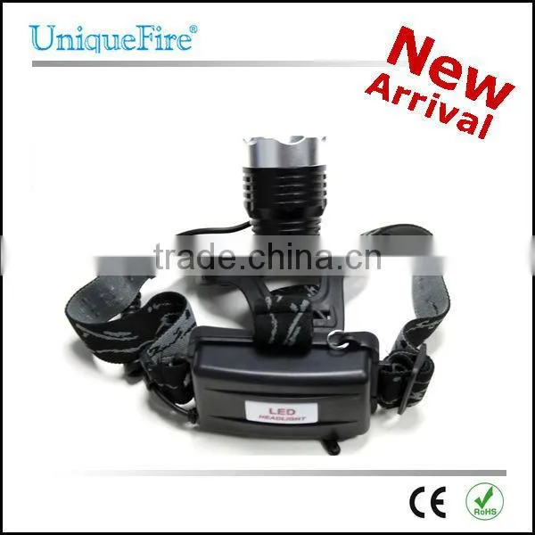 Aluminum USA CREE T6 LED Headlamp Flashlight with headband