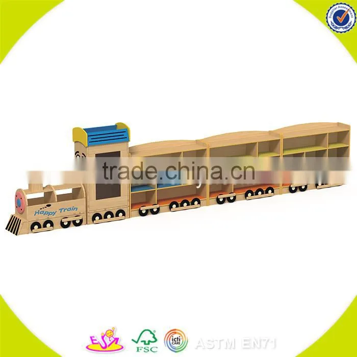 wholesale top quality wooden kids bookshelf great household wooden kids bookshelf hot toddler wooden kids bookshelf W08D044