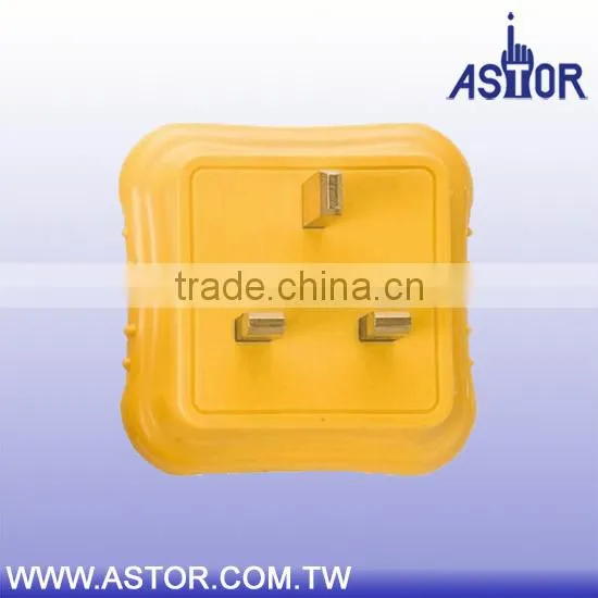 European UK type neon light detect faulty wiring status in 3 wire Socket tester