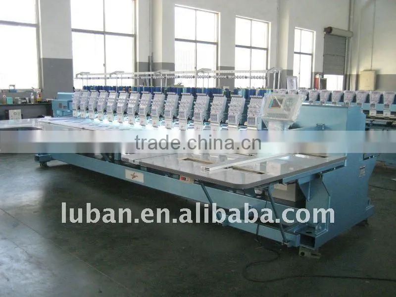 India Hot Selling :TP615(250 750X1200mm) flat computerized embroidery machine
