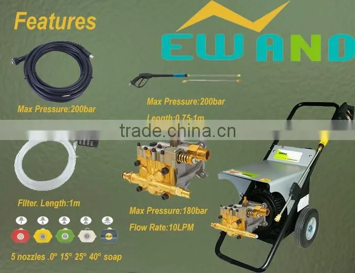 3.0kW 170Bar portable electric high pressure washer (NL2500L)