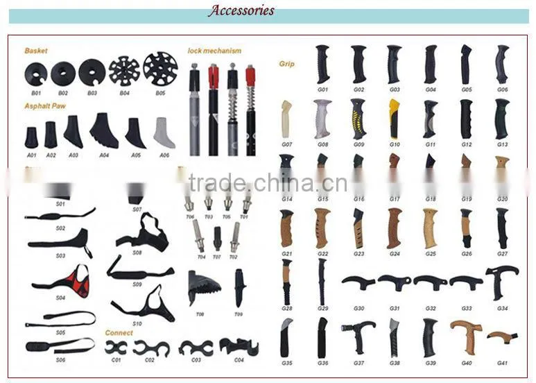 custom ski pole,ski pole factory