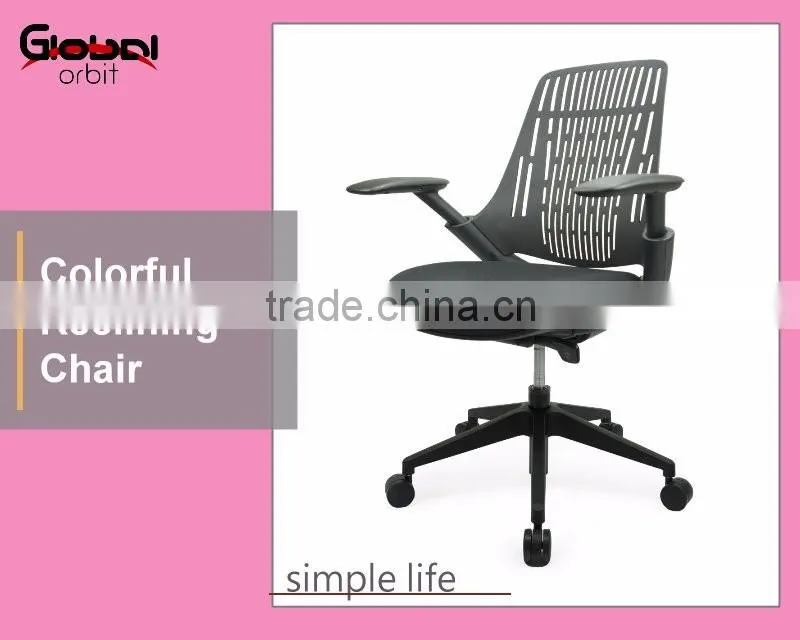 Workstation ventilate back computer chair armrest swivel reclining office chair