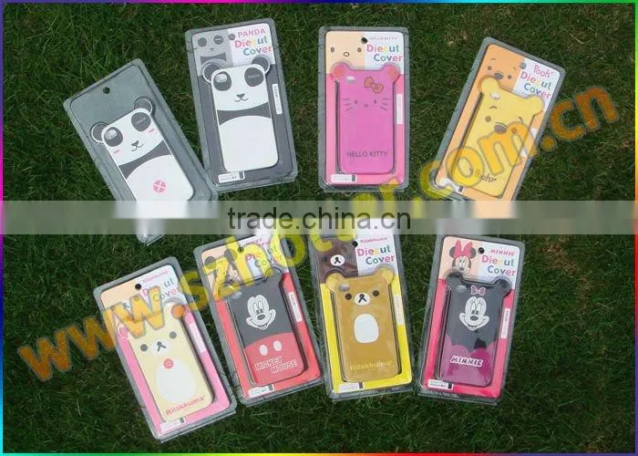 Silicone Panda Case For IPHONE 4