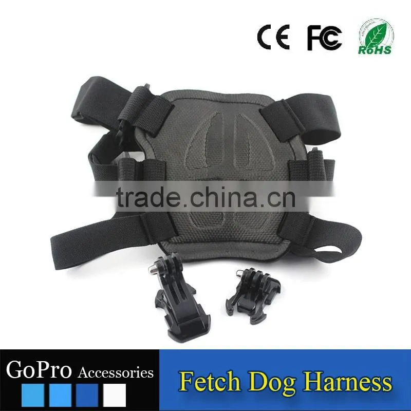 2016 New Wholesale GoPros Dog Fetch Harness Chest Strap Belt Mount