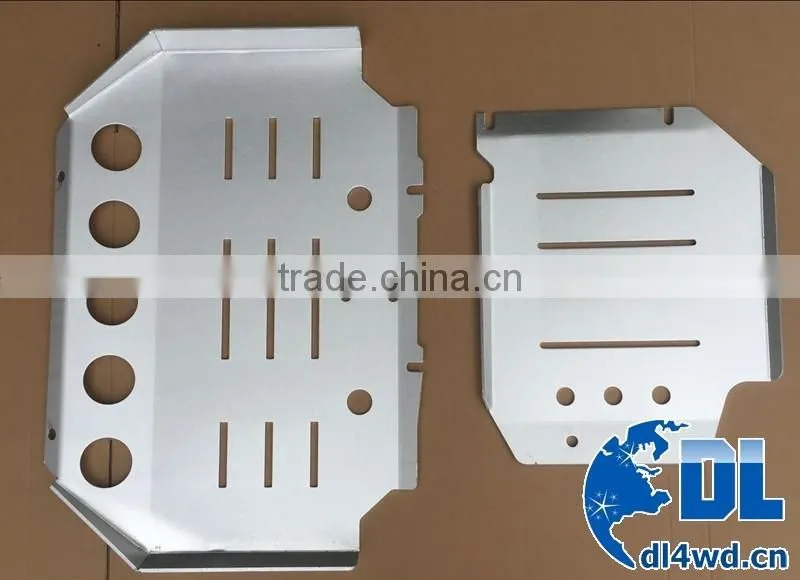 Alloy aluminum plate White color for Toyota Hilux Vigo