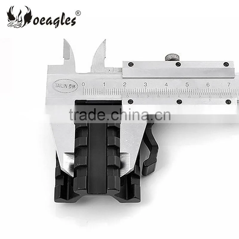 Oeagles Y0037D QD Tri Sides Exntend Picatinny Rail With 21mm Rail Weaver Hunting Accessories Gun Scope/ Flashlight Mounts