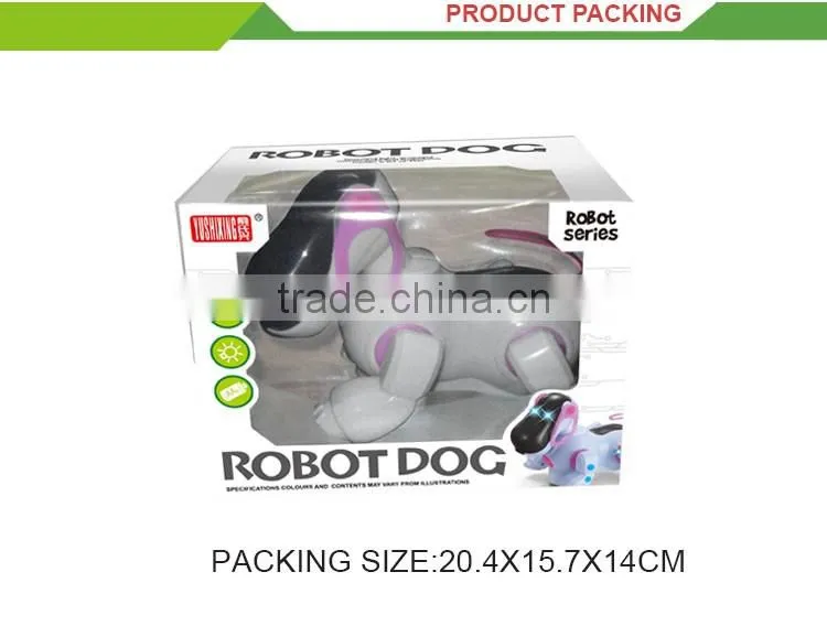 New design electric plastic cartoon battery operated walking dog toy
