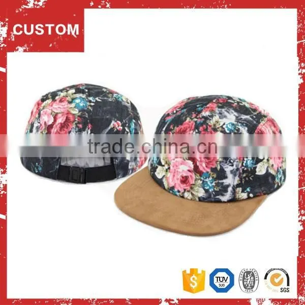 Design Your Own 5 Panel Hat Cap, Custom Blank 5 Panel Cap