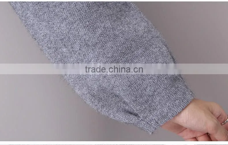 Apparel manufacturers lantern sleeve knitwear women cardigan sweaters