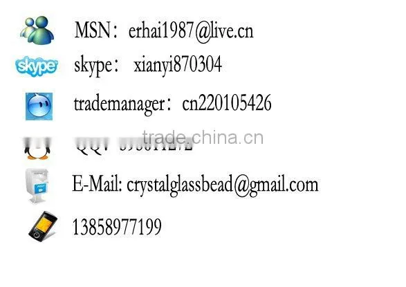 clothing and furniture glass bead