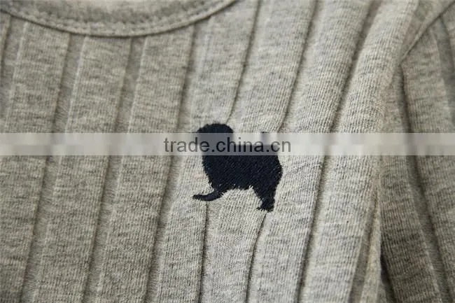 kids shirts animal o-neck children winter baby boy girl wholesale baby clothes