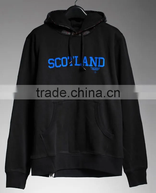 flocking hoodies fleece sweatshirt hoody