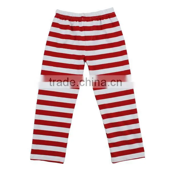 2015 wholesale boutique kids pants cotton pants girls boy leggings stripe pants toddler costume