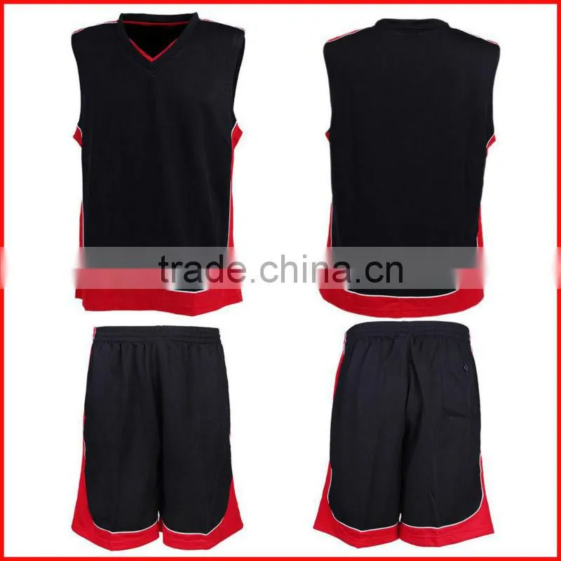 2017 customized new design basketball uniform men's sleeveless reversible cheap basketball jersey