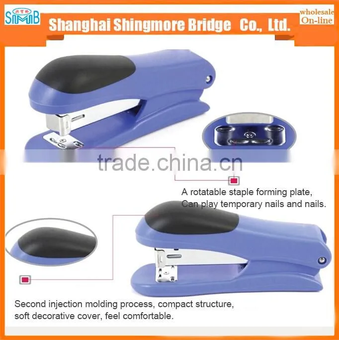 alibaba cheap wholesale high quality plastic stapler for office using