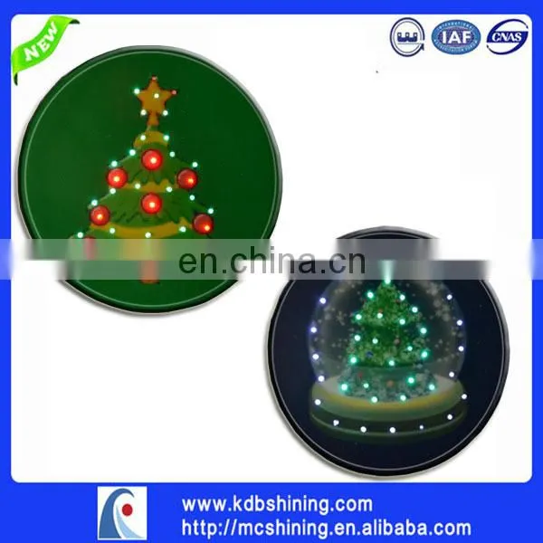 novelty flashing led badge emblem maker