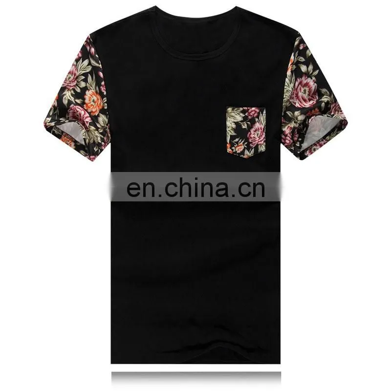 custom t shirt printing with flower sleeve