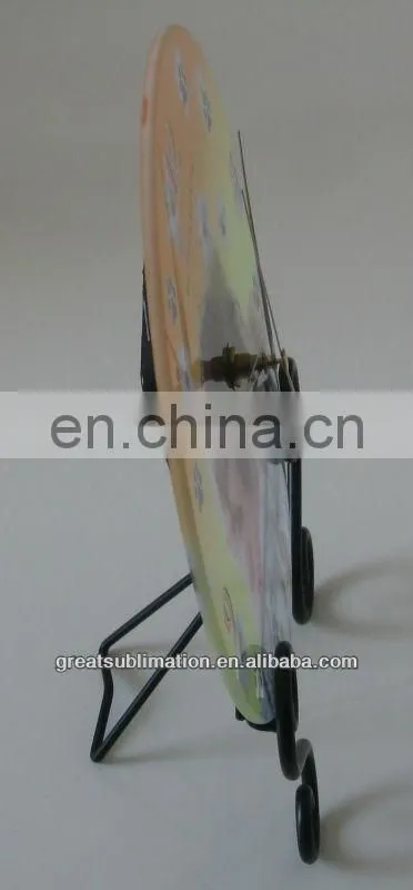 sublimation printing glass clock