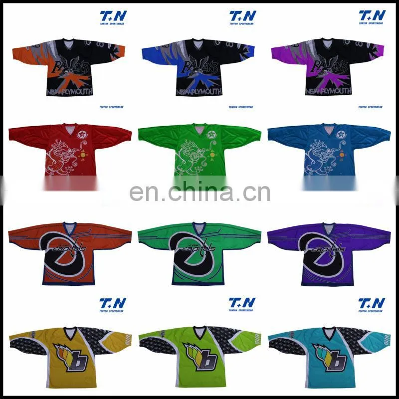 custom sublimation pullover ice hockey wear