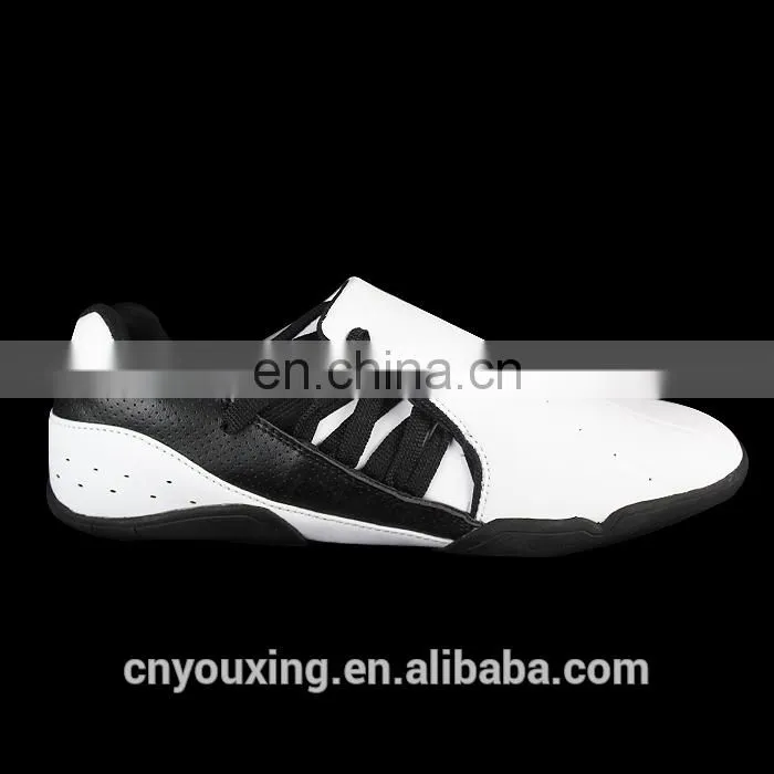 2014 white custom low price taekwondo shoes