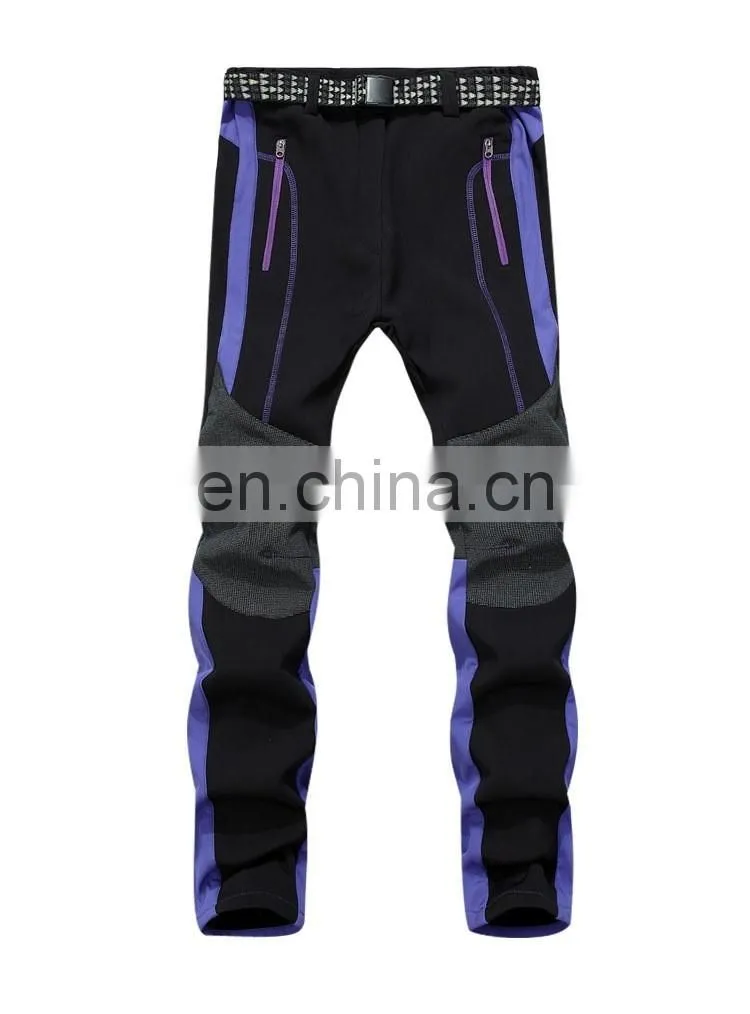 Winter warm trousers mens casual pants softshell