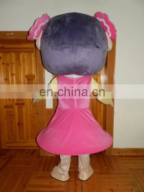 promotional Lovely custom pig mascot costume for adult wearing