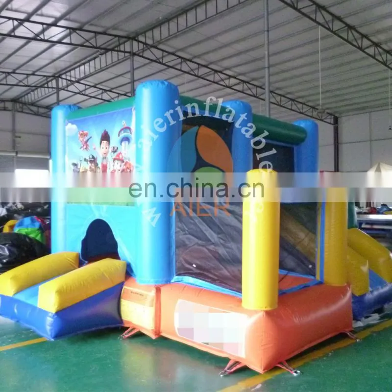 China inflatable carton bouncy house / inflatable toys castle for kids