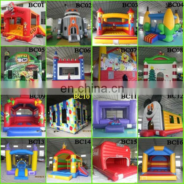 TOP (JR) bouncy castle prices,inflatable out door games