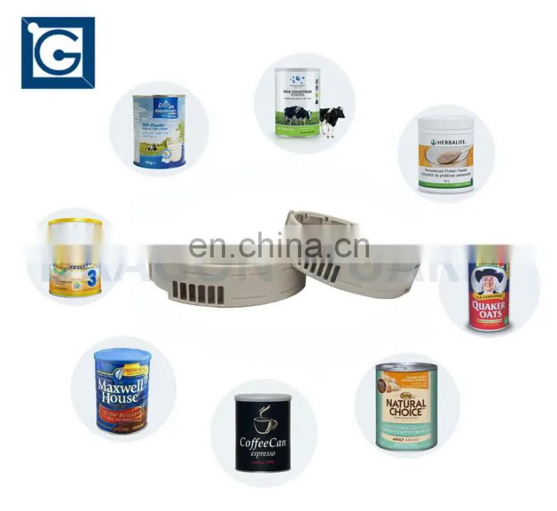 EAS Security Alarm Round Milk Can Tag with Chain MS001