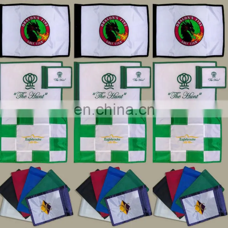 cheap custom flying golf flag