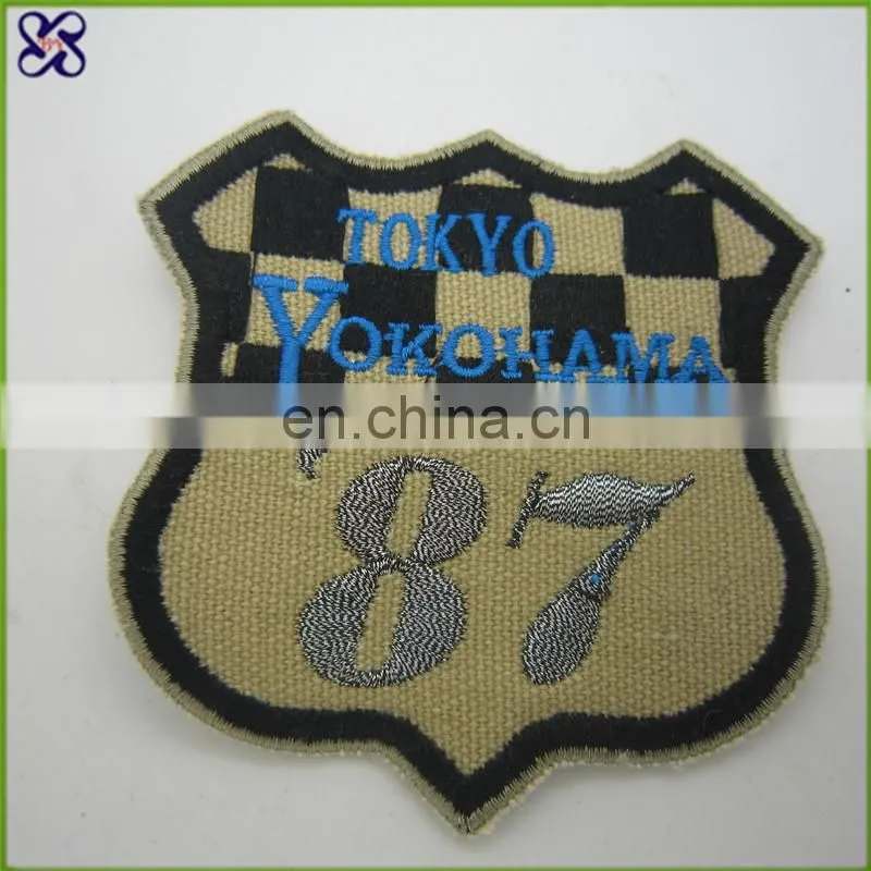 Embroidery patch custom emblem badge/patch work designs